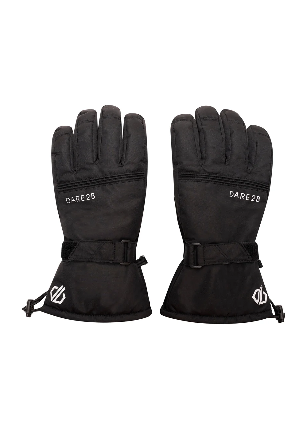 Dare2B Black Worthy Waterproof Gloves - Extra Large Image 2