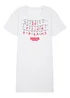 Stranger Things In Your Dreams White Graphic Nightdress - Large Image 1
