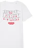 Stranger Things In Your Dreams White Graphic Nightdress - Large Image 2