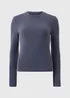 Grape Fitted Long Sleeve Top - Size 6 Image 2