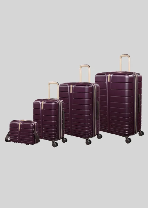 IT Luggage Burgundy Fascinate Hard Suitcase - Medium Image 1