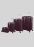 IT Luggage Burgundy Fascinate Hard Suitcase - Medium Image 1