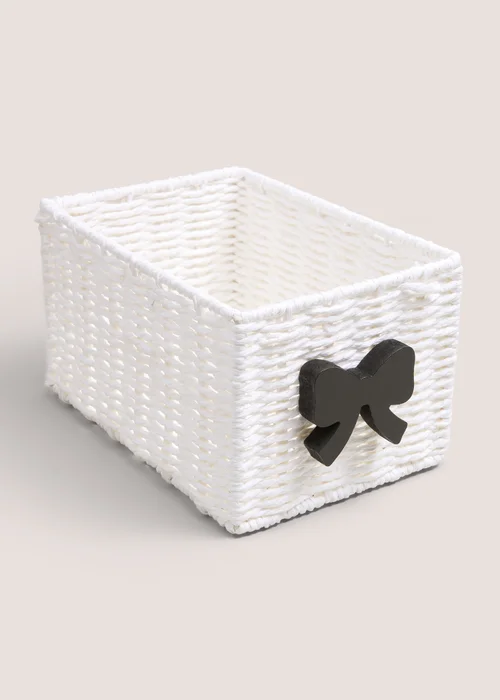 White Single Bow Drawer Image 1