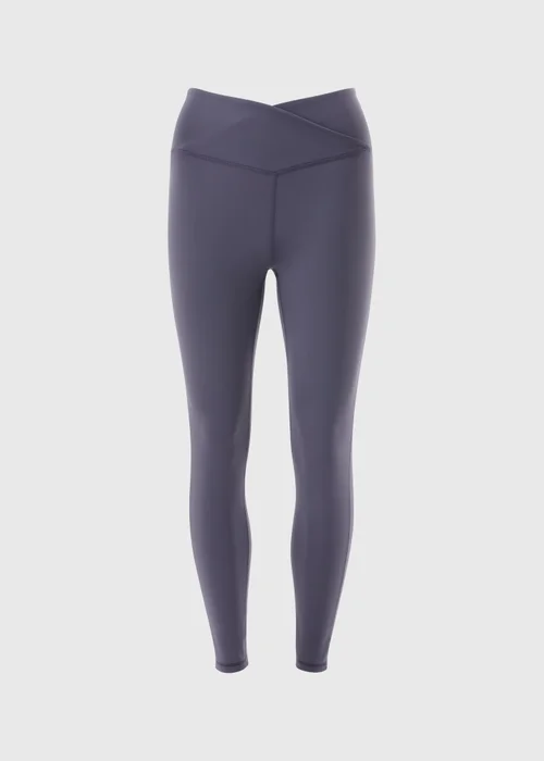 Grape Wrap Waist Leggings - 22 Image 4