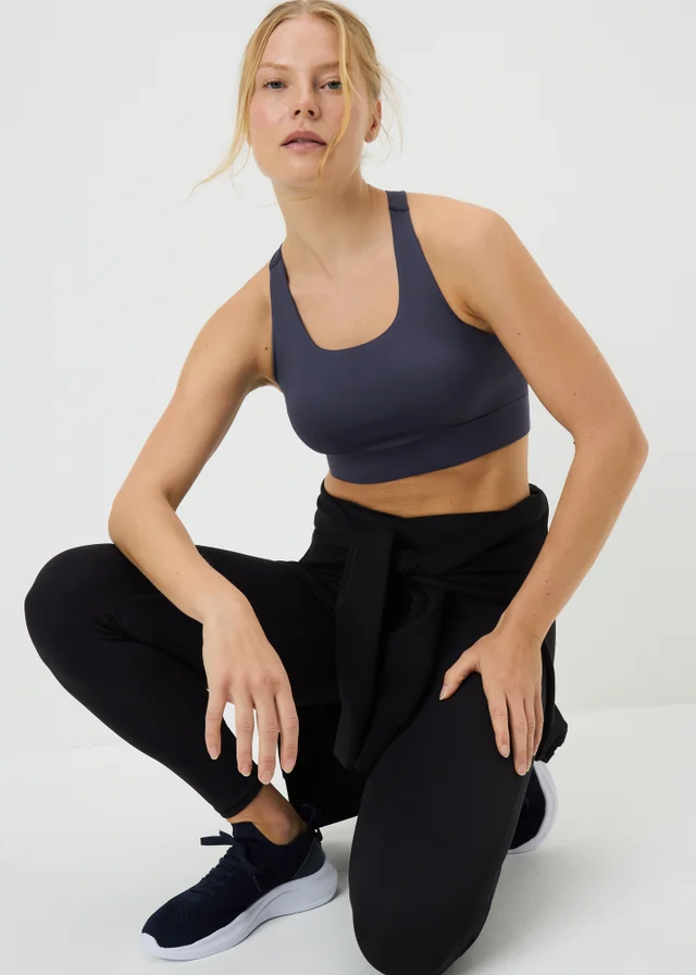 Souluxe Grape Crop Top Bra