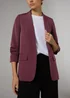 Et Vous Burgundy Blazer - 26 Image 2