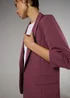 Et Vous Burgundy Blazer - 26 Image 3