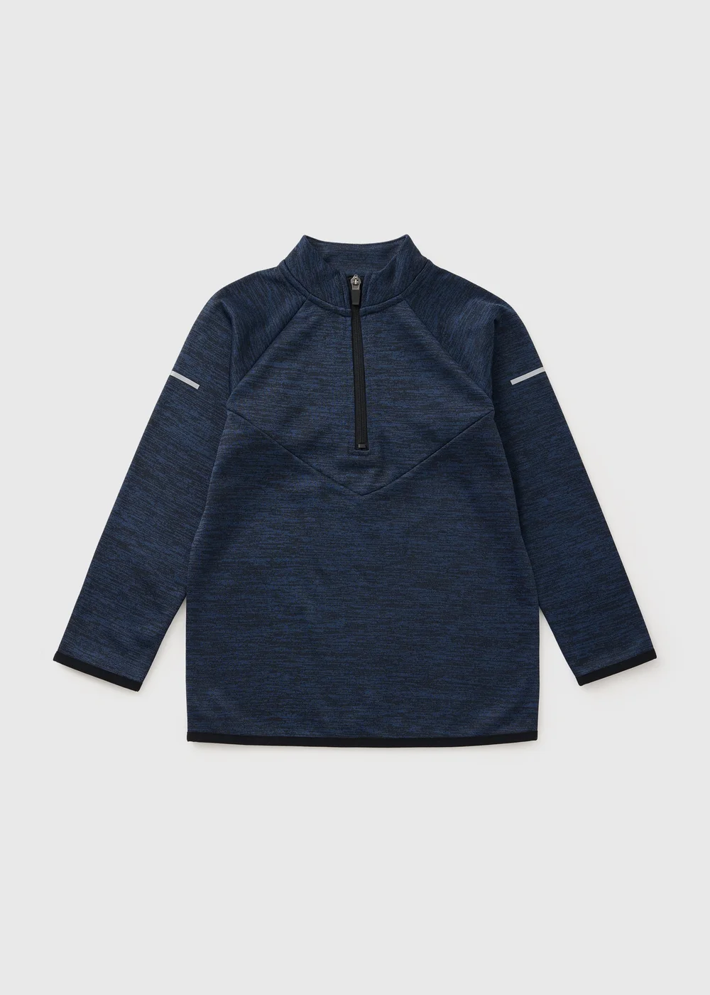 Boys Navy Sport Half Zip Co Ord Top (7-15yrs) - Age 14 Years Image 1