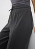 Souluxe Grey Wide Leg Jogging Bottoms - Small Image 3