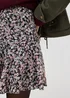 Multicoloured Floral Mini Skirt - Size 16 Image 3