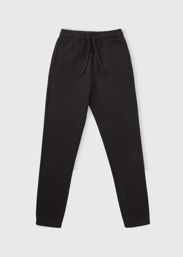 Kids Black School Joggers (4-12yrs)