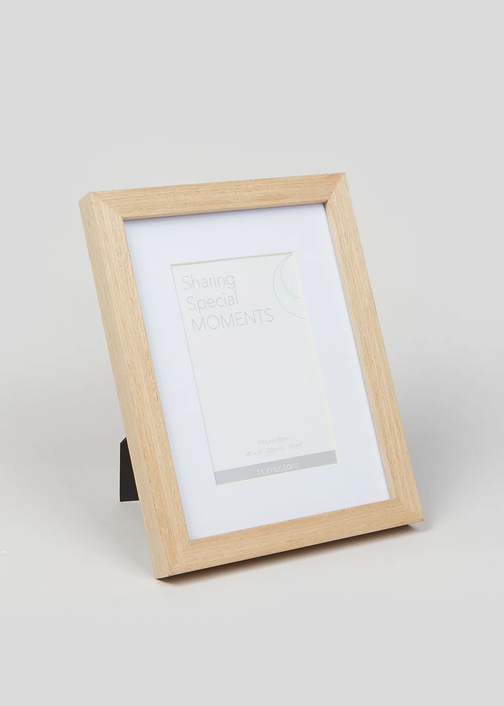 Natural Wooden Photo Frame Image 1