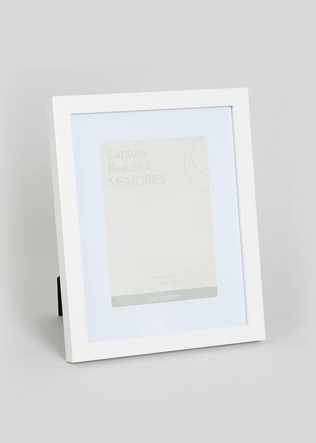 White Photo Frame (5inch x 7Inch)