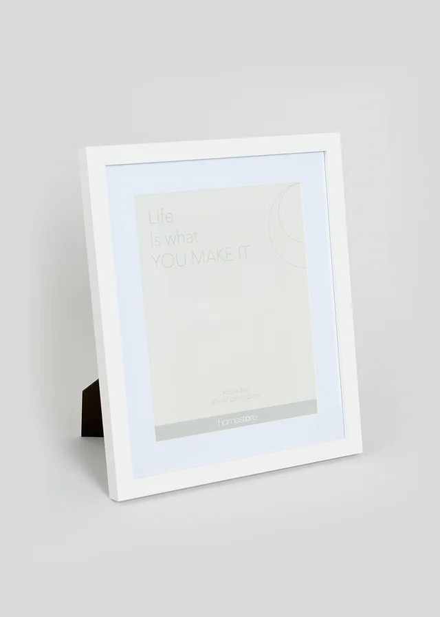 White Photo Frame