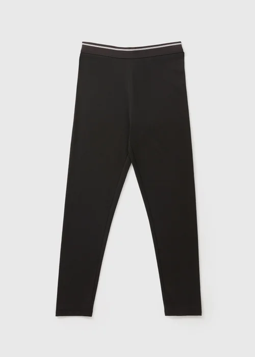 Boys Black Base Layer Leggings (4-13yrs) - Age 4 Years Image 1