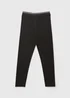 Boys Black Base Layer Leggings (4-13yrs) - Age 4 Years Image 1