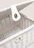 3 Piece White Trunk Baskets Image 2