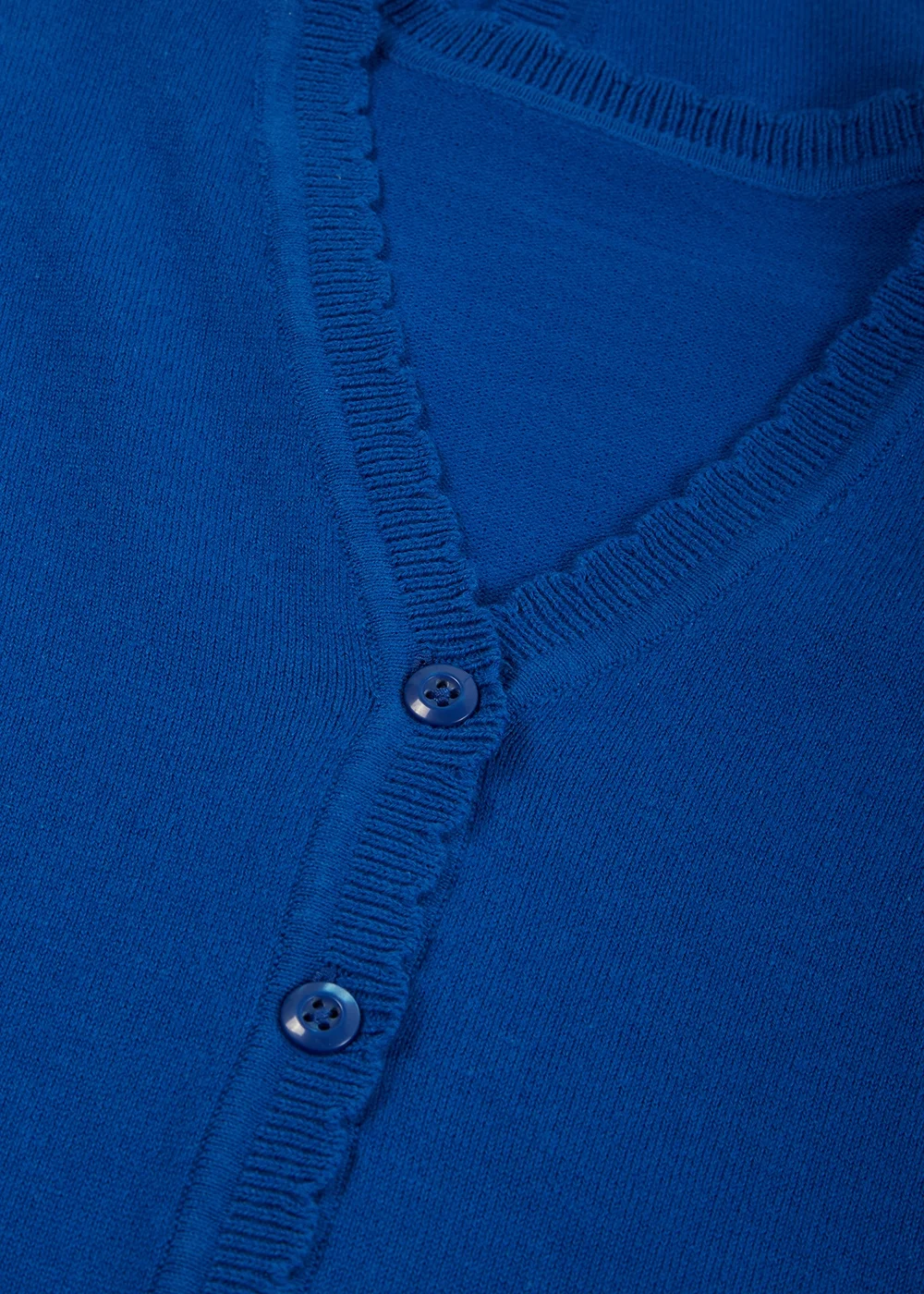 Girls 2 Pack Royal Blue School Cardigans (3-13yrs) - 3 Yrs Image 2