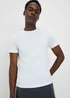 2 Pack White Vest T-Shirt - Small Image 2