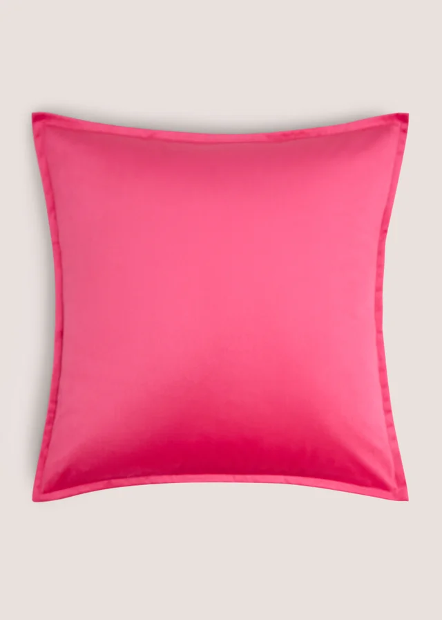 Bright Pink Velvet Cushion