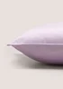 Lilac Plain Velvet Cushion Image 2