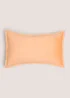 Peach Velvet Cushion Image 1