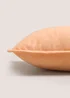 Peach Velvet Cushion Image 2