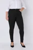 Evans Curve Black High Waisted Skinny Jeans - 16/L28 Image 2