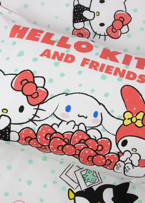 Hello Kitty Rare Pink Rotary Duvet Cover - Single Image 3