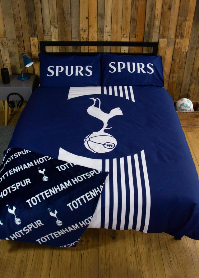 Tottenham Hotspur FC Line Blue Panel Duvet Cover