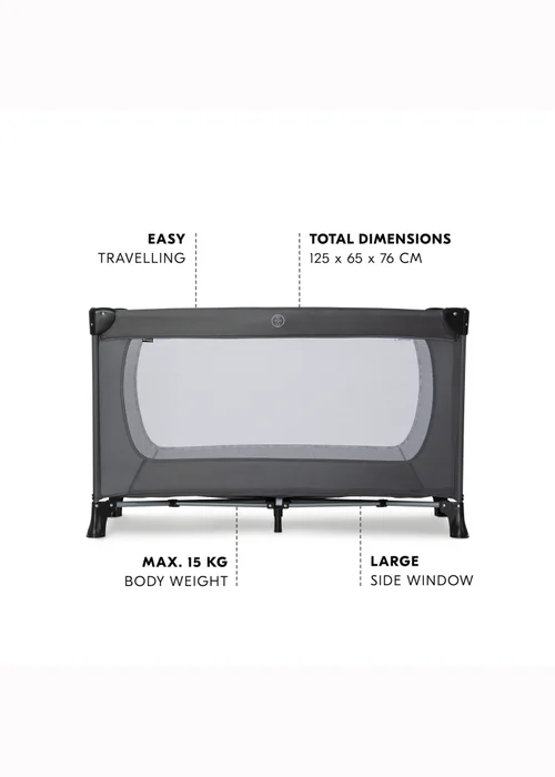 Hauck Grey Dream N Play Plus - One Size Image 2