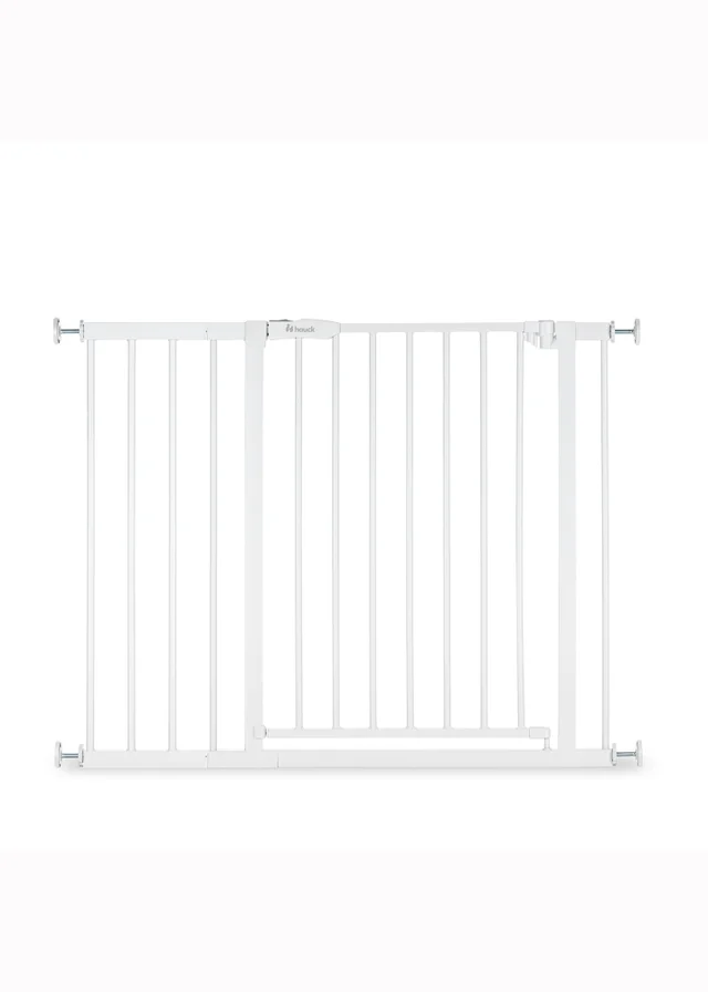 Hauck White Open N Stop 2 Set & 21cm Extension Bed Rail