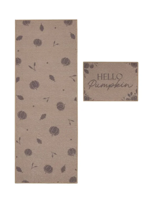 Homemaker Natural Pumpkin Runner & Doormat - One Size Image 4