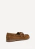 Linzi Frame Tan Faux Suede Slip On Loafer - Size 7 Image 5