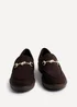 Linzi Elite Brown Faux Suede Loafer - Size 5 Image 3