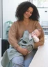 Babymoov Doomoo Green Muslin Breastfeeding Cover Mom n Play - One Size Image 4