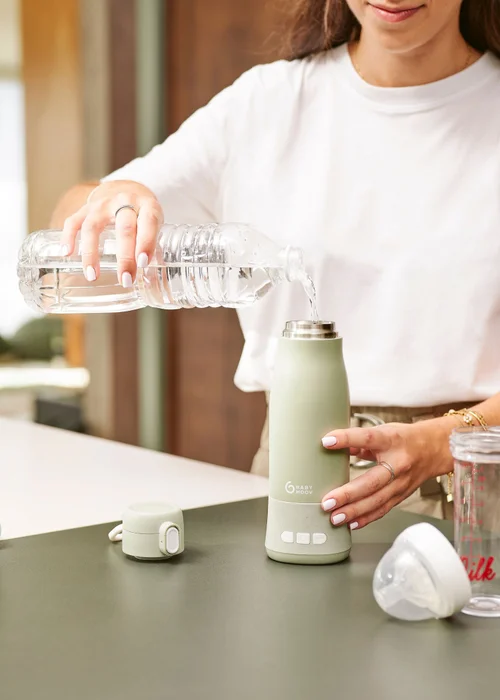 Babymoov Moov & Feed Sage Travel Bottle Warmer Rechargeable - One Size Image 1