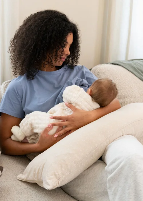 Babymoov Doomoo Sand Flowers Maternity Pillow Maxxy XL - One Size Image 1