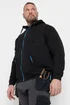 BadRhino Black Workwear Zip Through Hoodie - 3XL Image 2