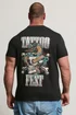 BadRhino Black 'Tattoo Fest' Graphic Print T-Shirt - XXL Image 3