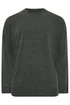 BadRhino Grey Crew Neck Jumper - 3XL Image 3