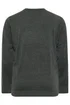 BadRhino Grey Crew Neck Jumper - 3XL Image 4