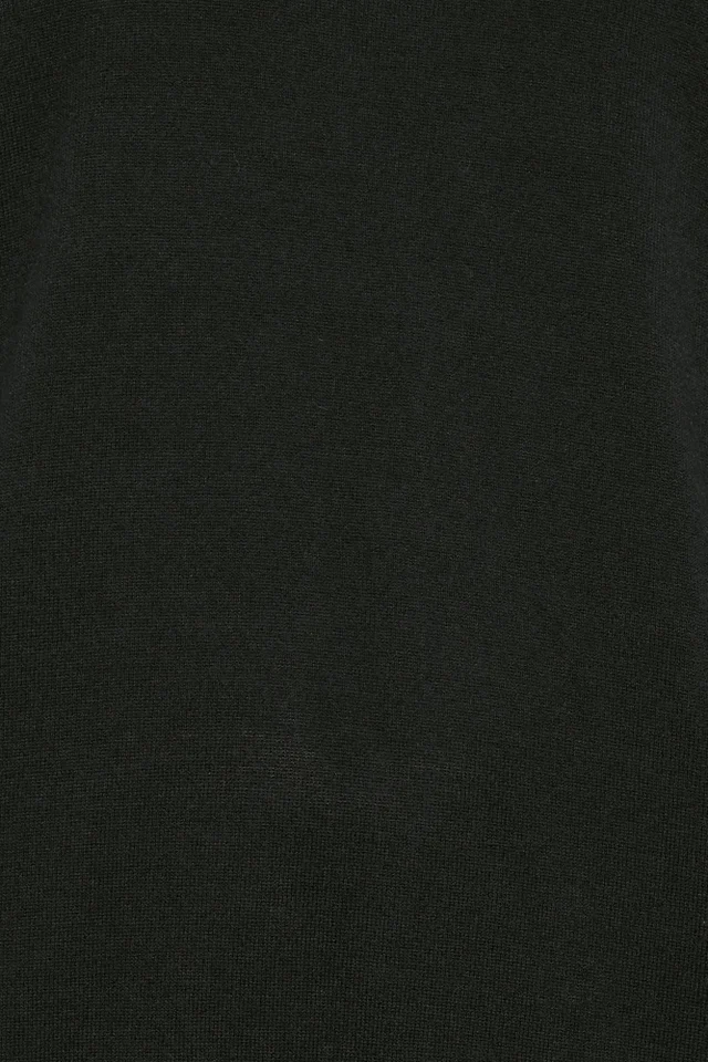 BadRhino Black Crew Neck Knitted Jumper