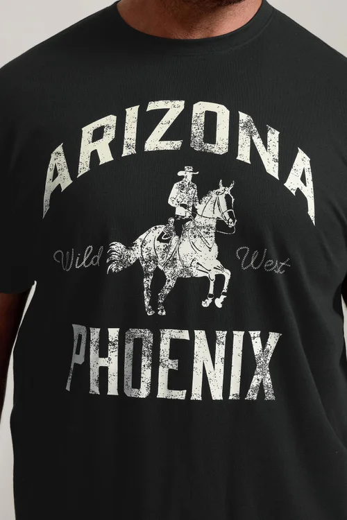 BadRhino Black 'Arizona Phoenix' Graphic T-Shirt - 3XL Image 4
