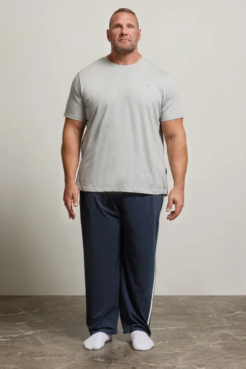 BadRhino Navy Blue Lightweight Lounge Joggers - 5/6 XL Image 2