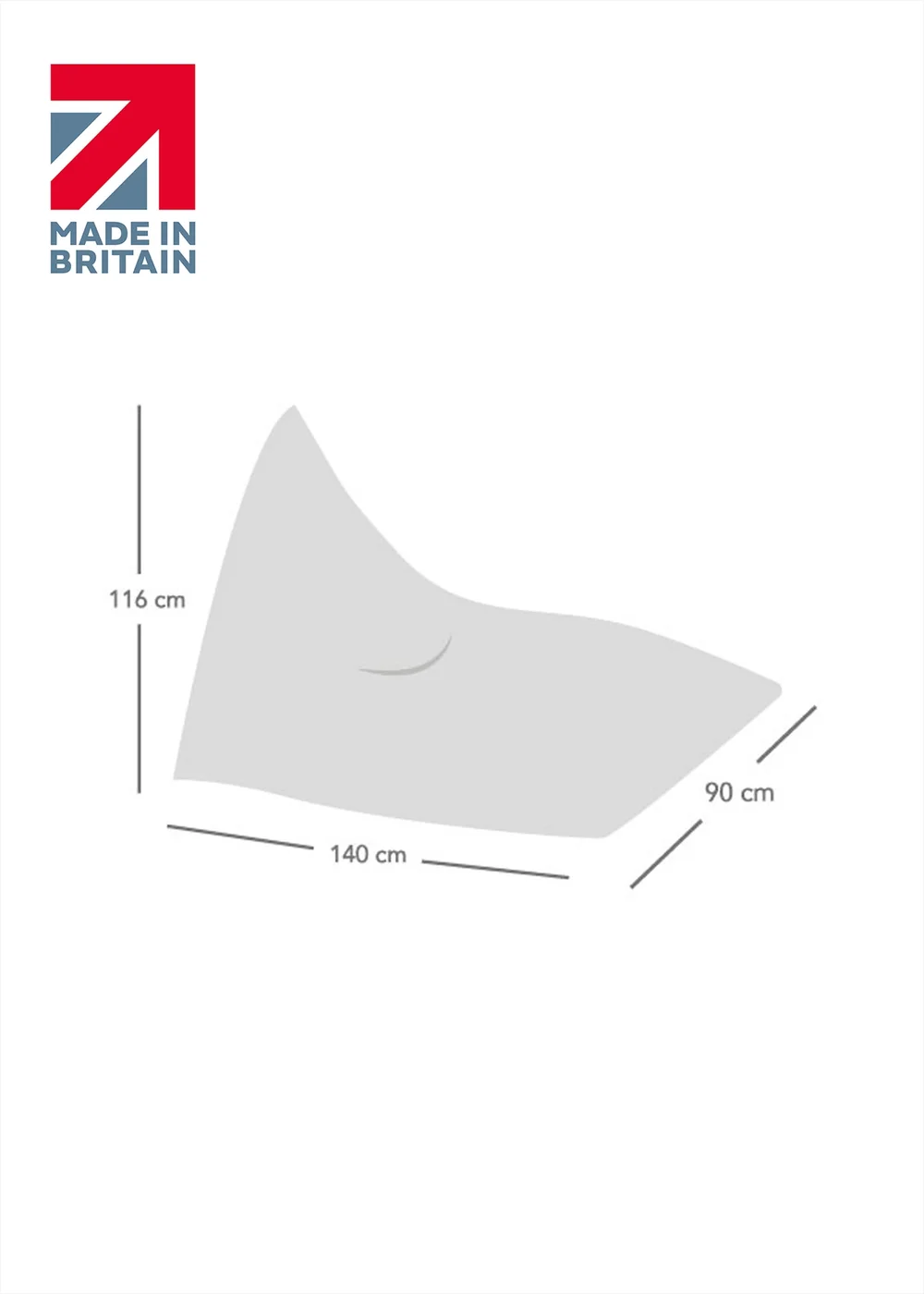 rucomfy Reversabug Humbug Beanbag - One Size Image 6