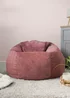rucomfy Velora Classic Adult Blush Pink Beanbag - One Size Image 1