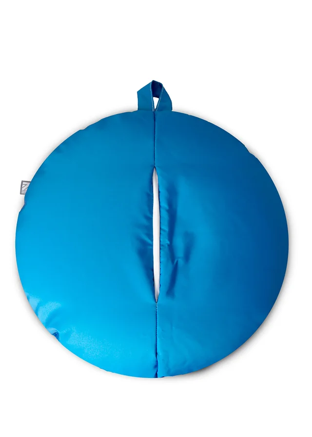 rucomfy Circus Smarty Cushion Blue Beanbag