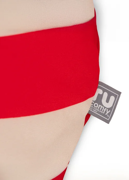 rucomfy Circus Smarty Cushion Red Beanbag - One Size Image 3