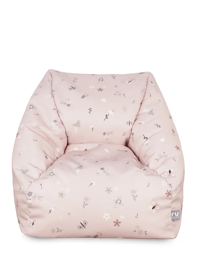 rucomfy Whimsical Kids Snuggle Chair Beanbag and Footstool Bundle